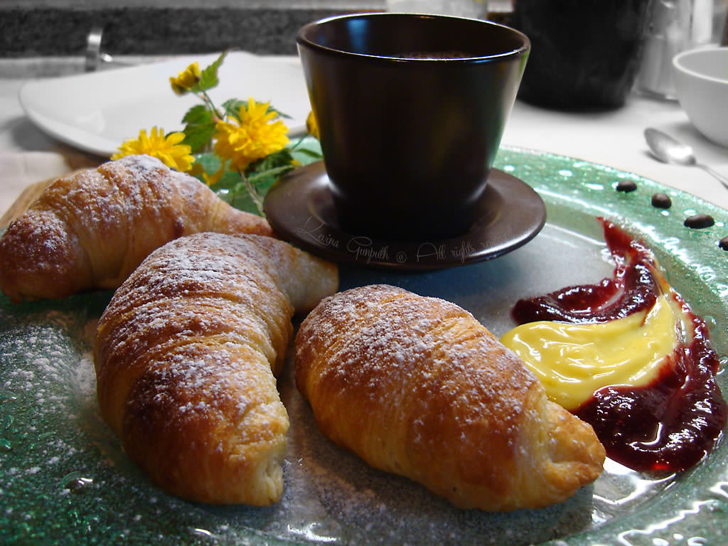 brioche con marmellata