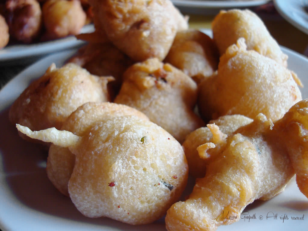 Chana puri - street food Mauritius