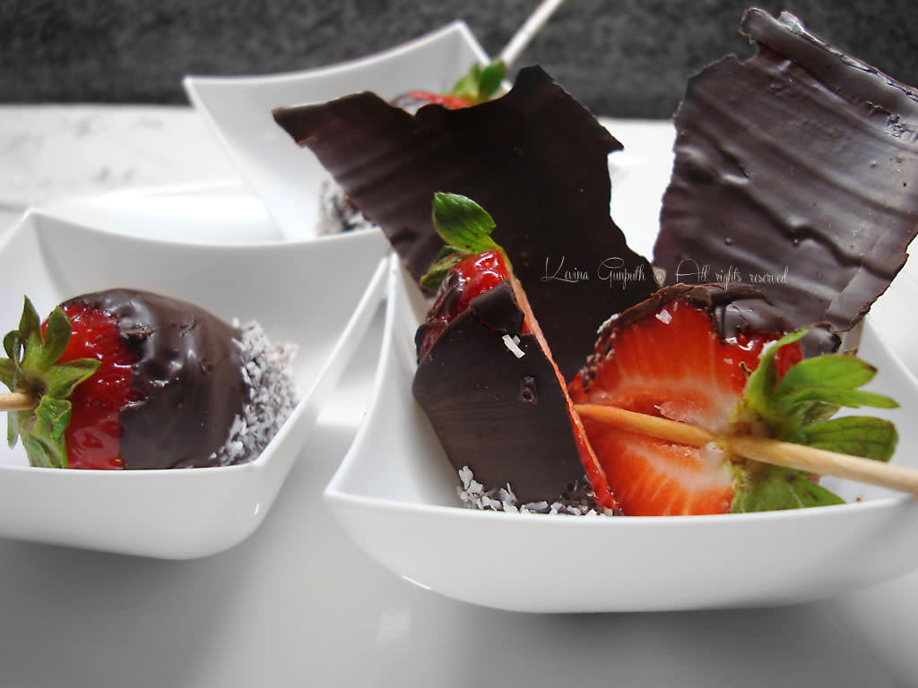 fragole e cioccolato