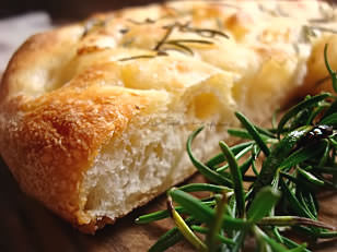 focaccia al rosmarino