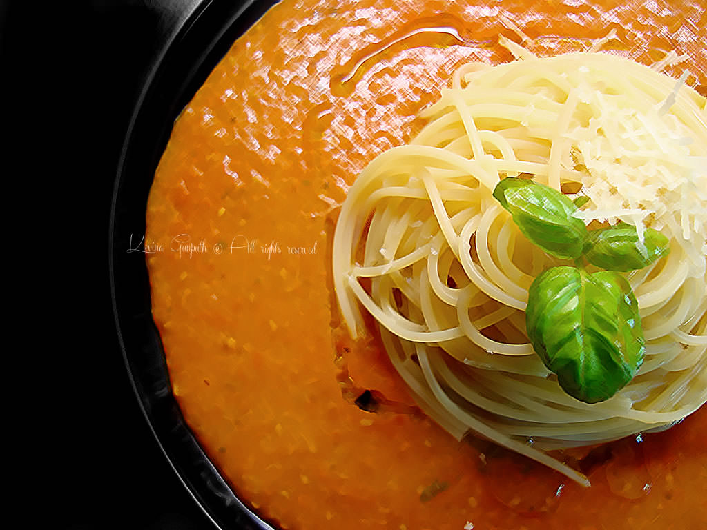 spaghetti e pomodoro
